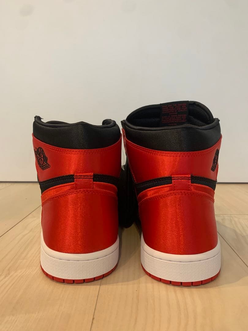 その他 Nike AirJordan1 RetroHighOG \"Satin Bred\"