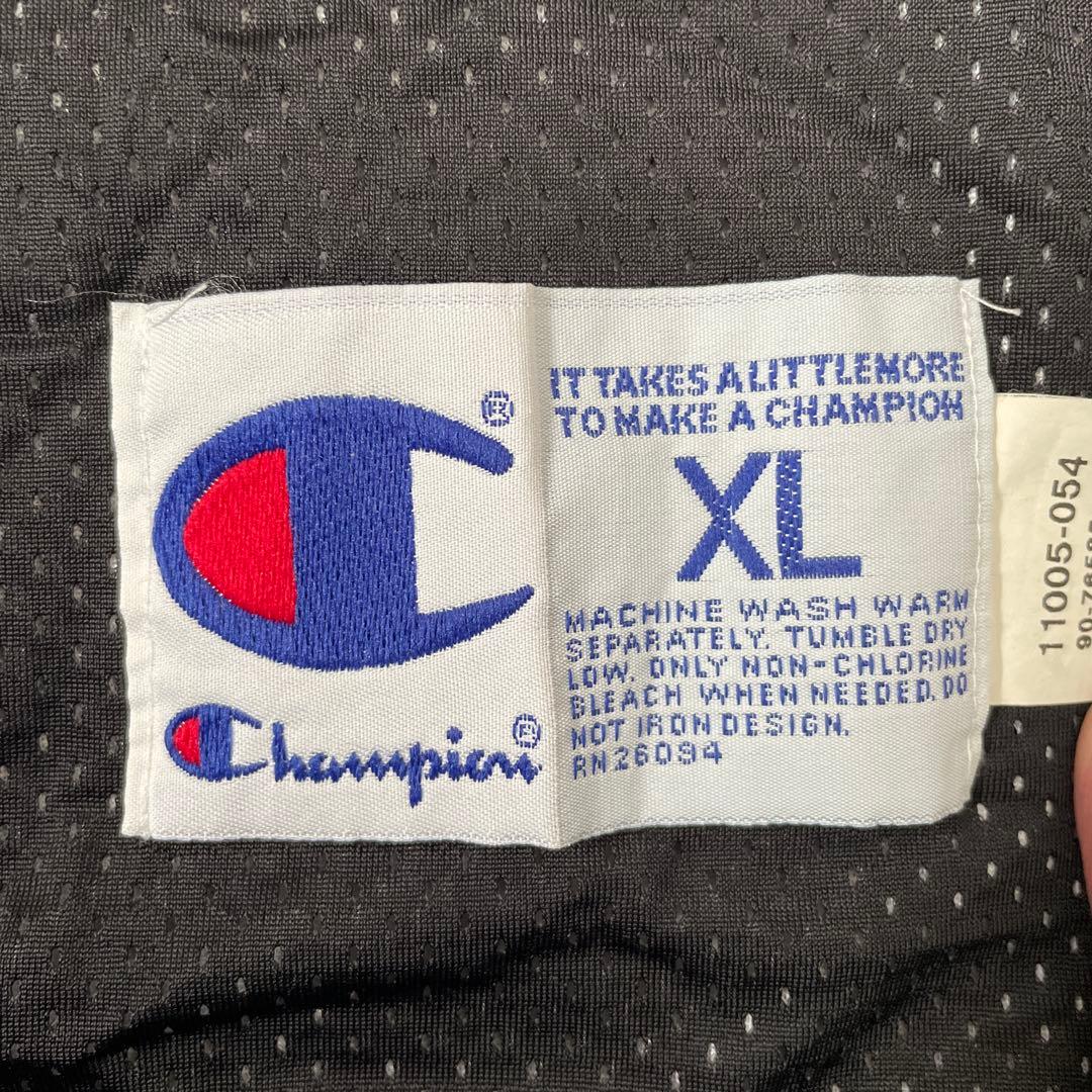 希少 XL Champion × FLIP THE SCRIPT バスケシャツ