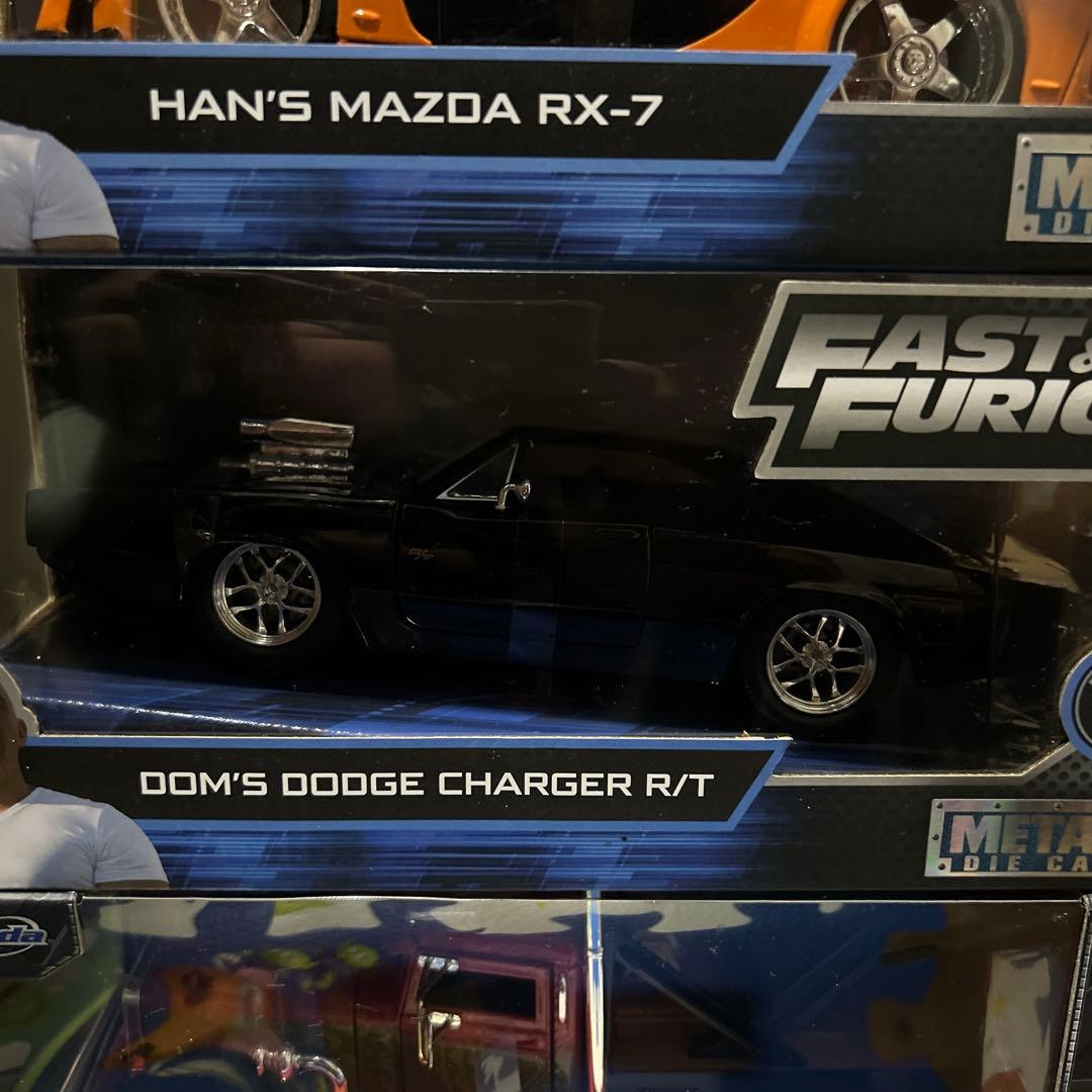 ワイルドスピード　1/24 jada toys 3台セット　FD ハン　ドム