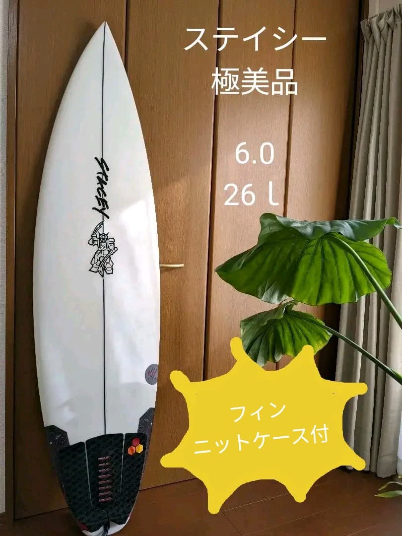 ステイシーサーフボード EPS 極美品セット