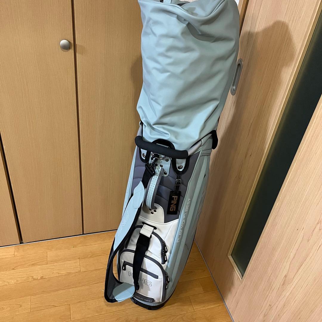 【極美品】PING キャディバッグ グレー CB-P211