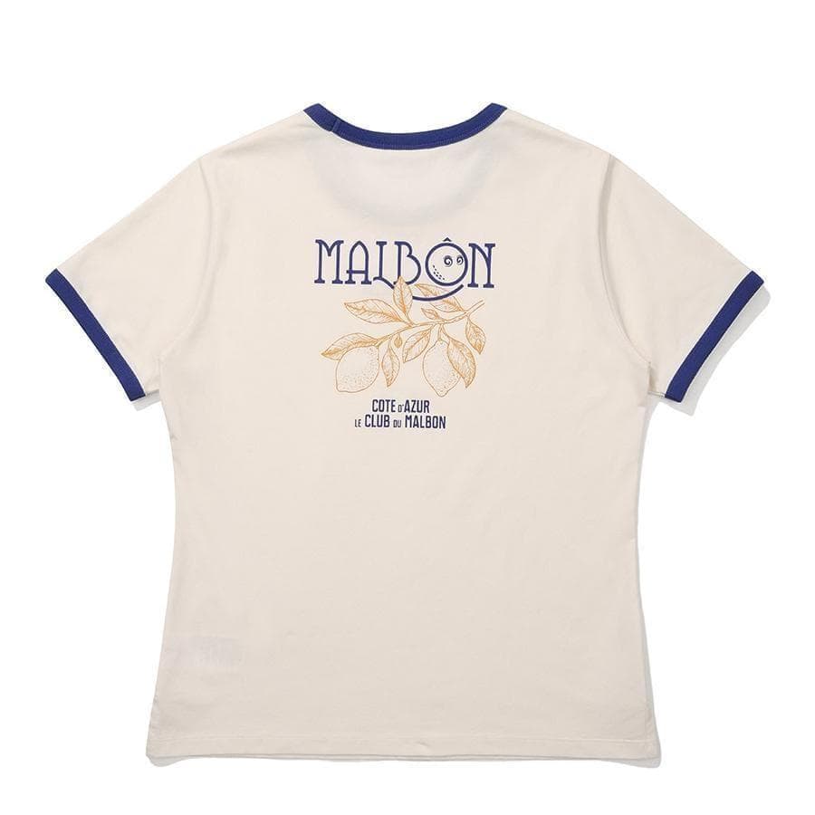 マルボンゴルフ Tシャツ レディース シャツ Malbon Golf 半袖 M