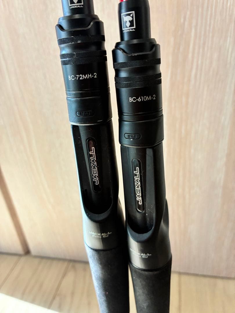 ニ*ス様 JACKALL カスタムロッド BC-72MH-2 & BC-610M