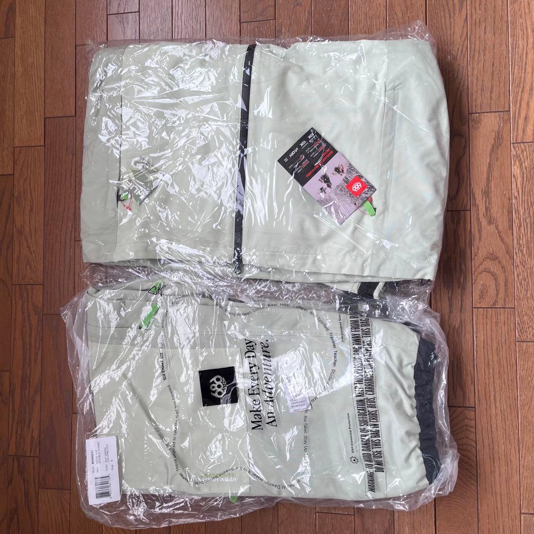 NEWモデル　686 HUFコラボ　スノーボードウェア上下　ジャケット&パンツ
