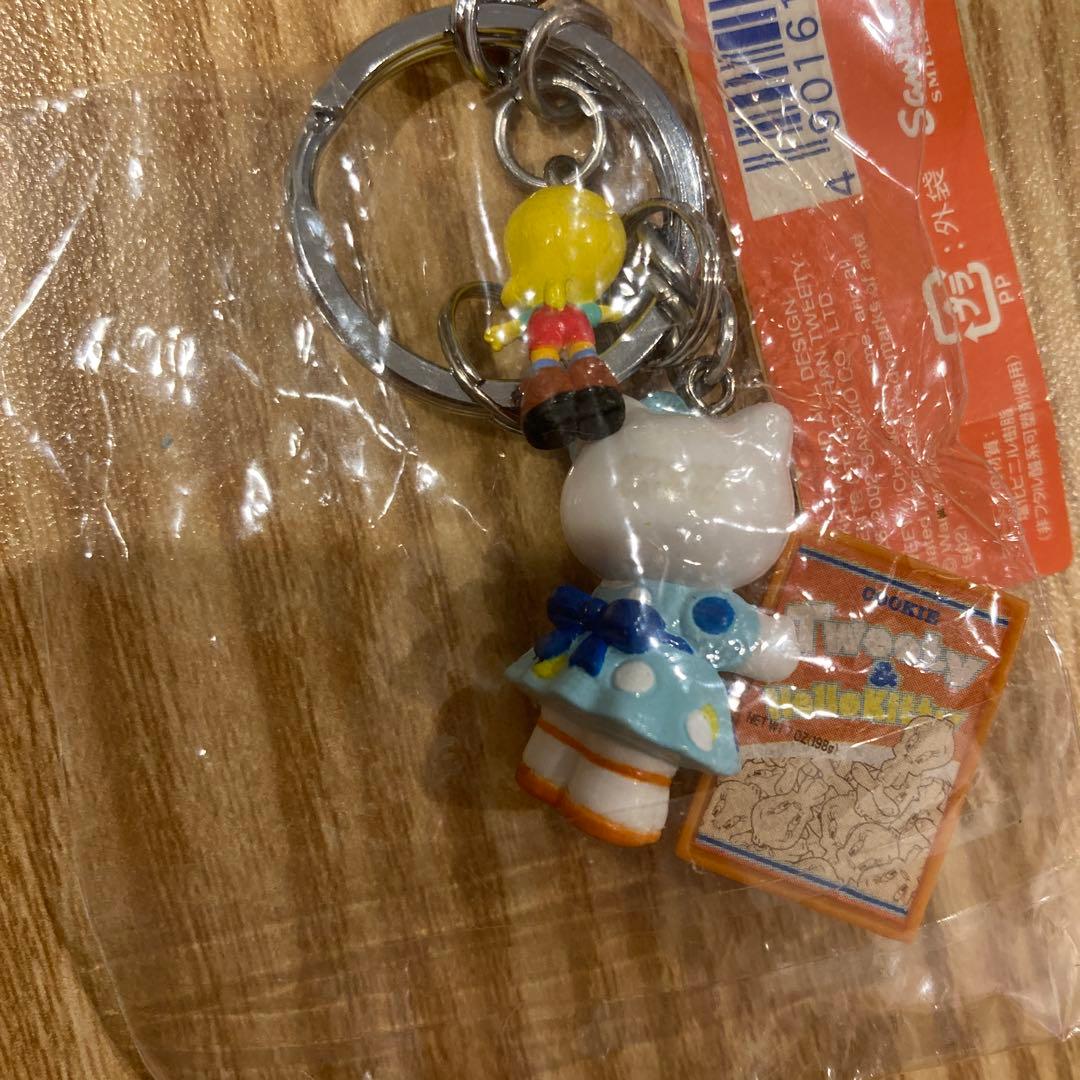 Tweety & Hello Kitty キーホルダー