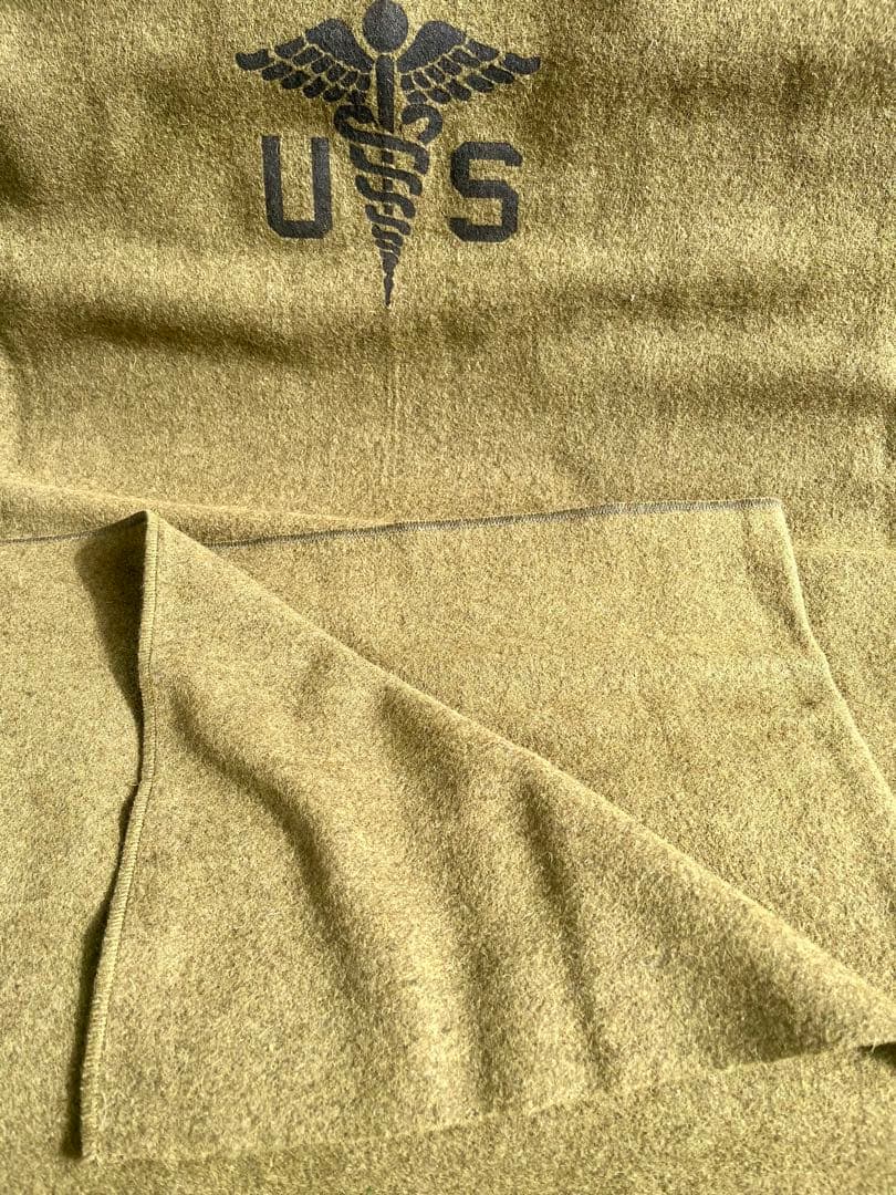 米軍放出未使用品 レア品 US-ARMY MEDICAL 米国製 ブランケット