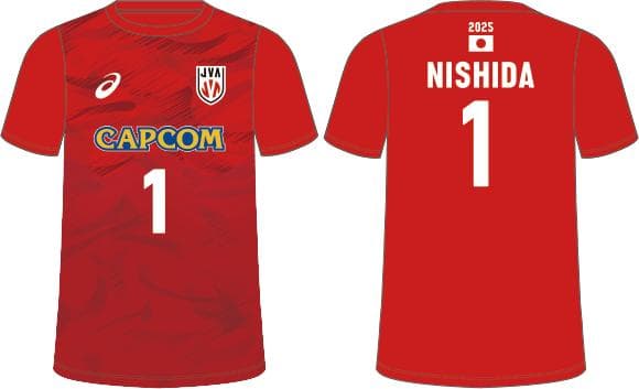[ラストワン] 2025年 バレーボール男子日本代表 応援Tシャツ 西田 XL