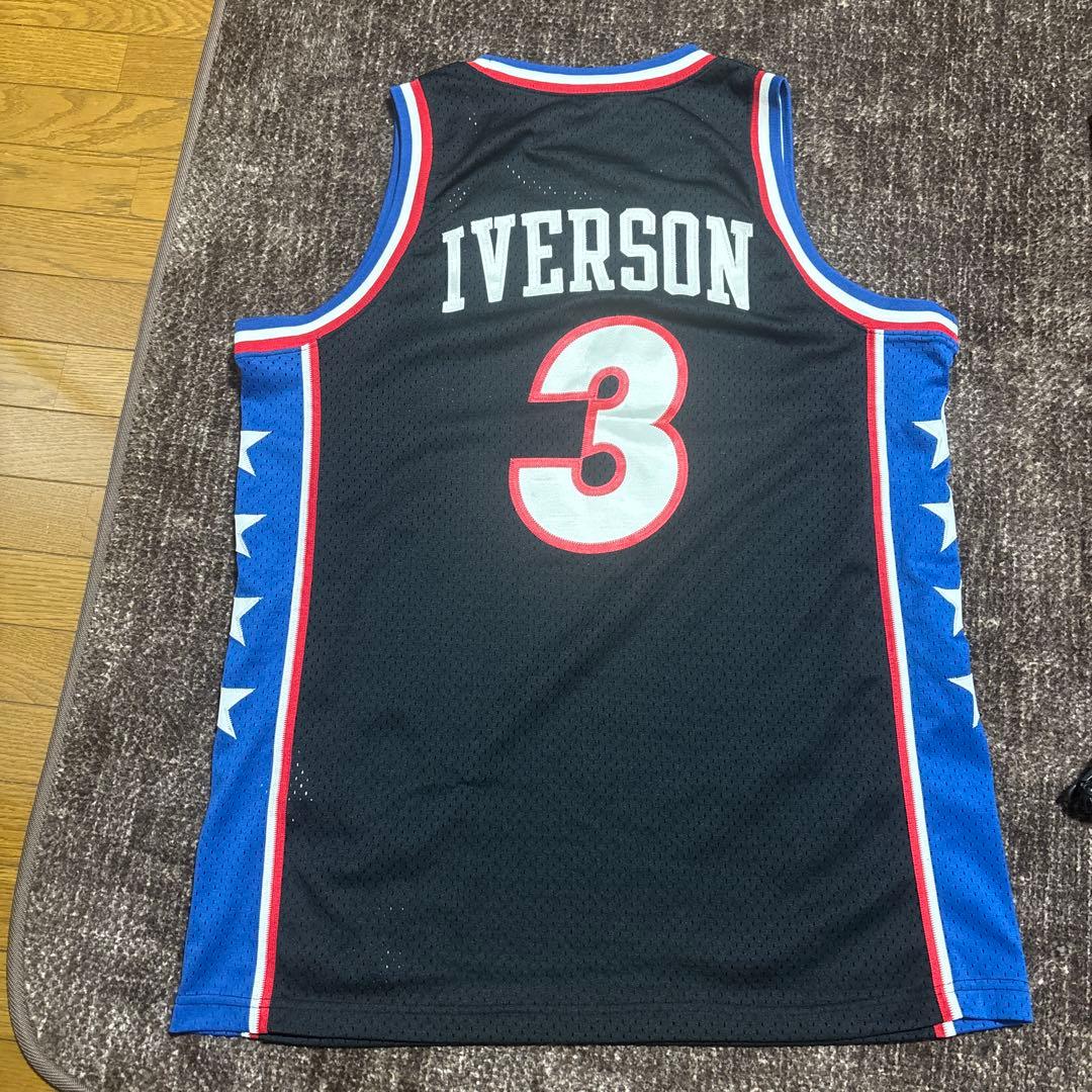 Nike Sixers Iverson ユニフォーム Lサイズ