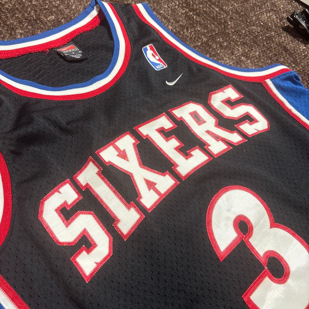 Nike Sixers Iverson ユニフォーム Lサイズ