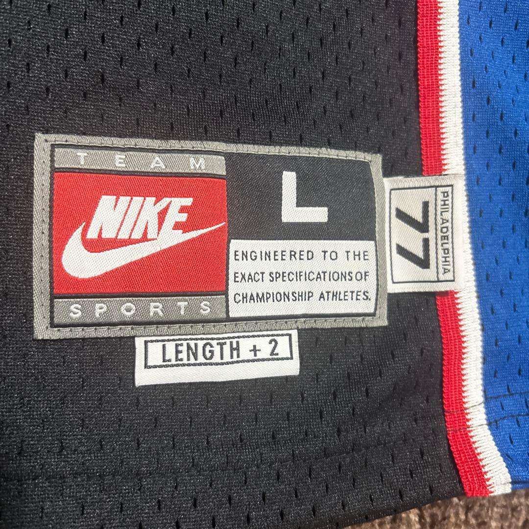 Nike Sixers Iverson ユニフォーム Lサイズ