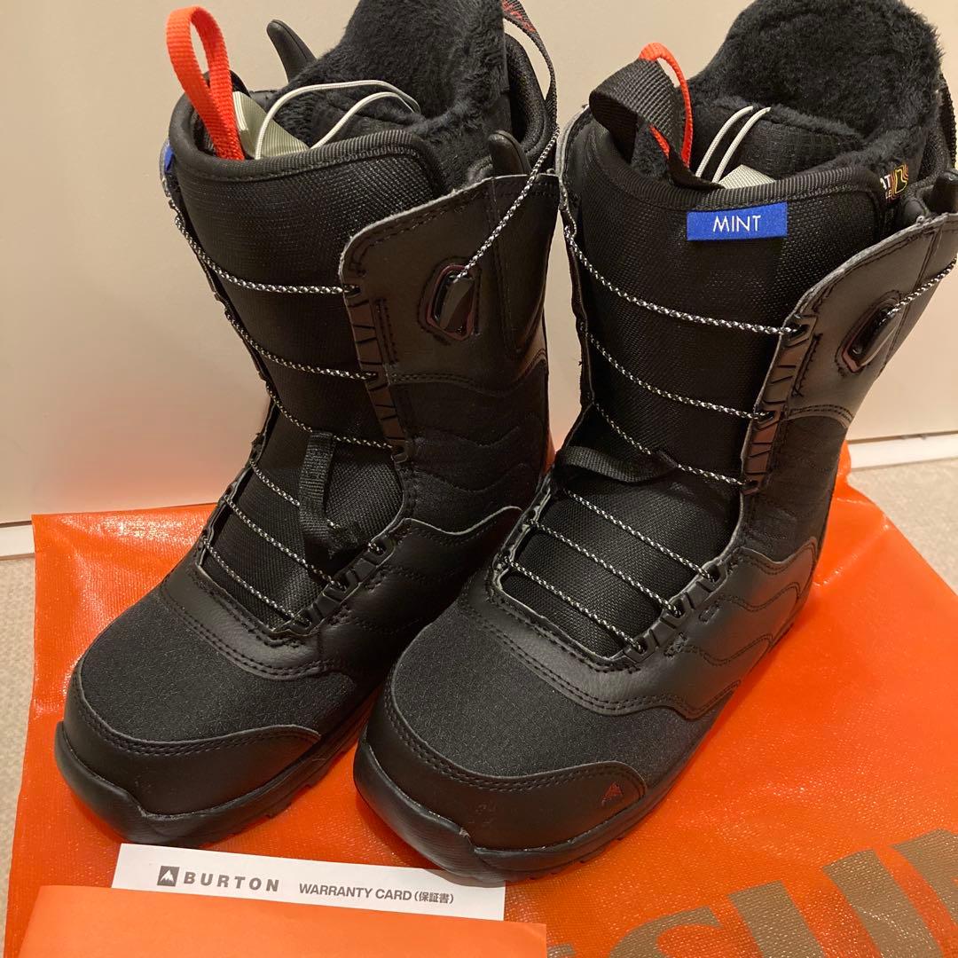 送料込み‼️BURTON MINT ブラック スノーボードブーツ