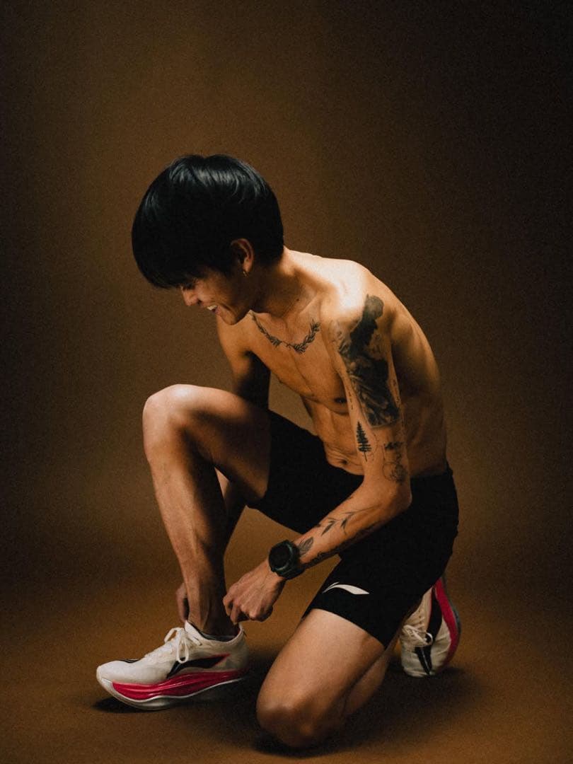 リーニン Li Ning ハーフタイツ Sサイズ 未使用未開封