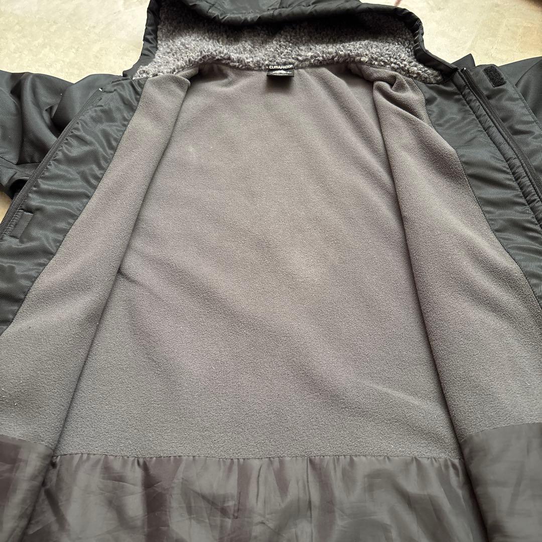 adidas CLIMAPROOF ベンチコート ブラック ハーフコート　美品