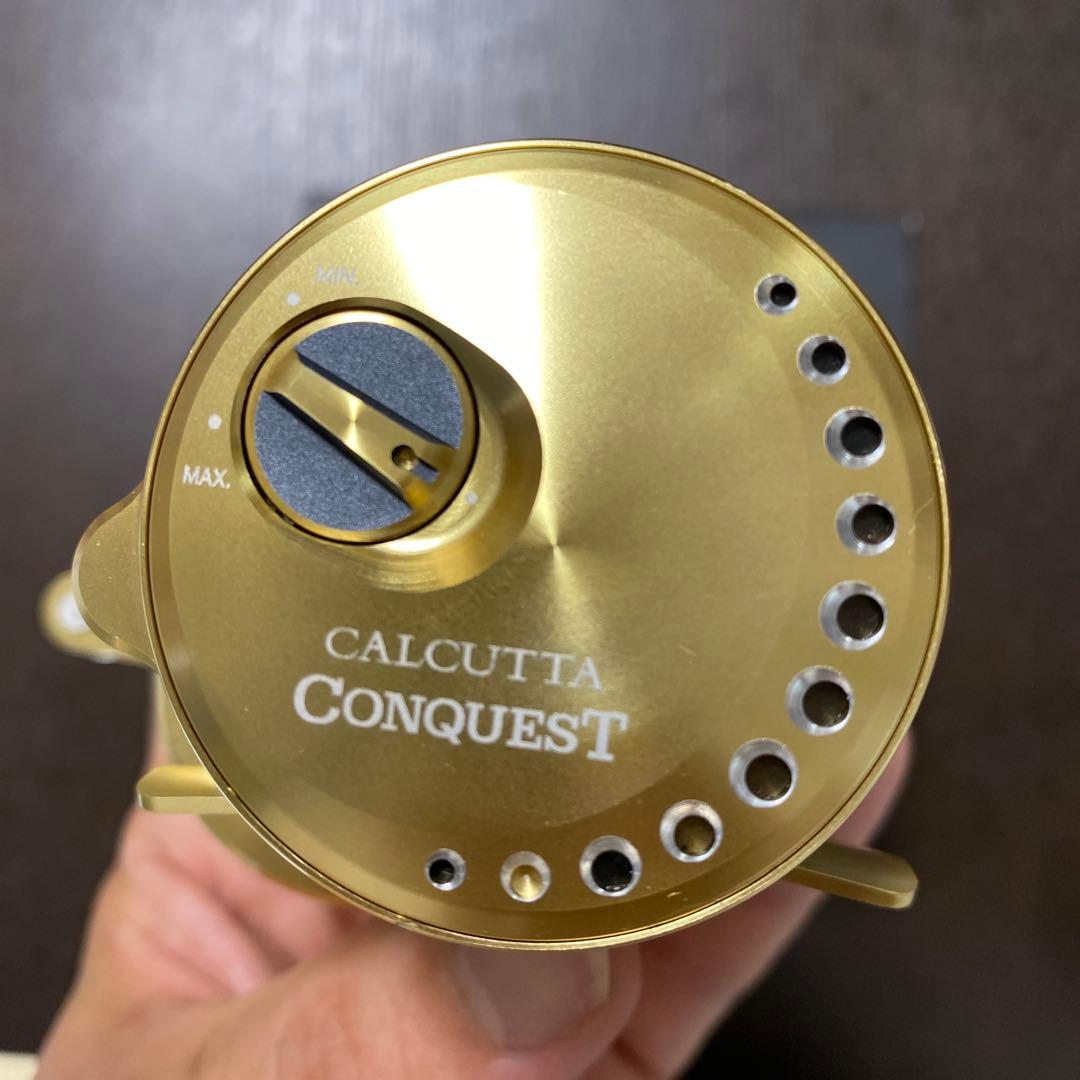む*ー様 22CALCUTTA CONQUEST 200XG ハンドルLIVRE