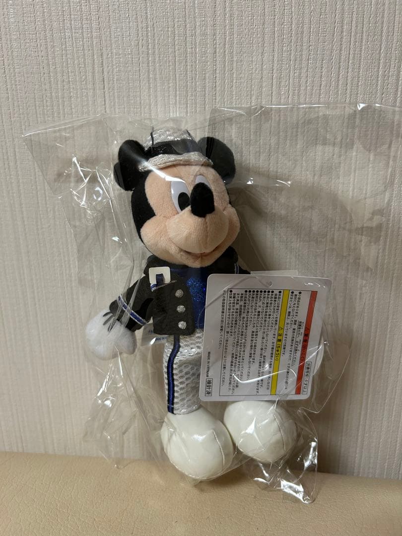クラブマウスビート ミッキー ぬいぐるみバッジ タグ付き