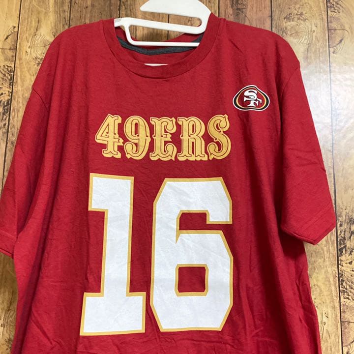 NFL サンフランシスコ49ers ジョーモンタナ　ナンバリングTシャツ　セール