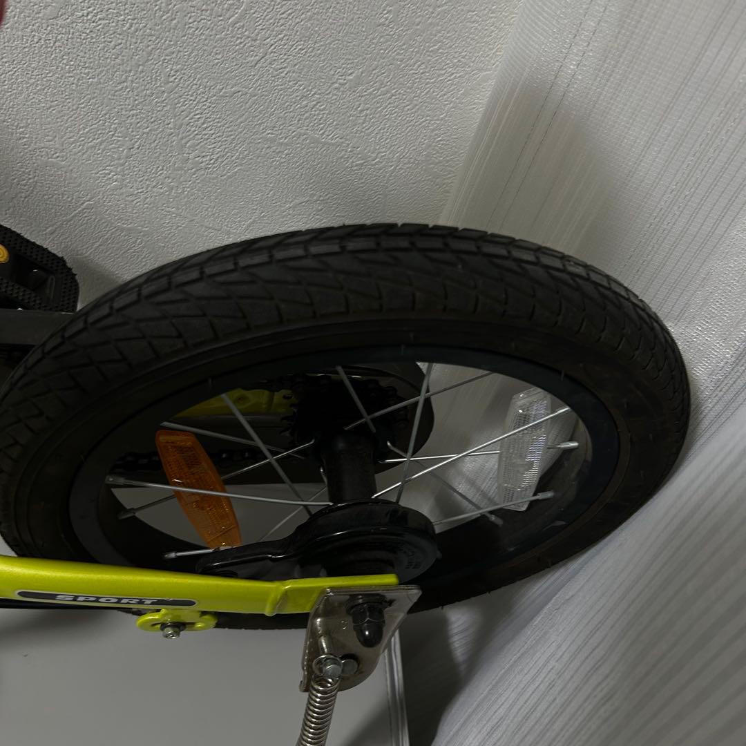 【業者検品済み】STRIDER 14X バランスバイク イエロー　キッズバイク