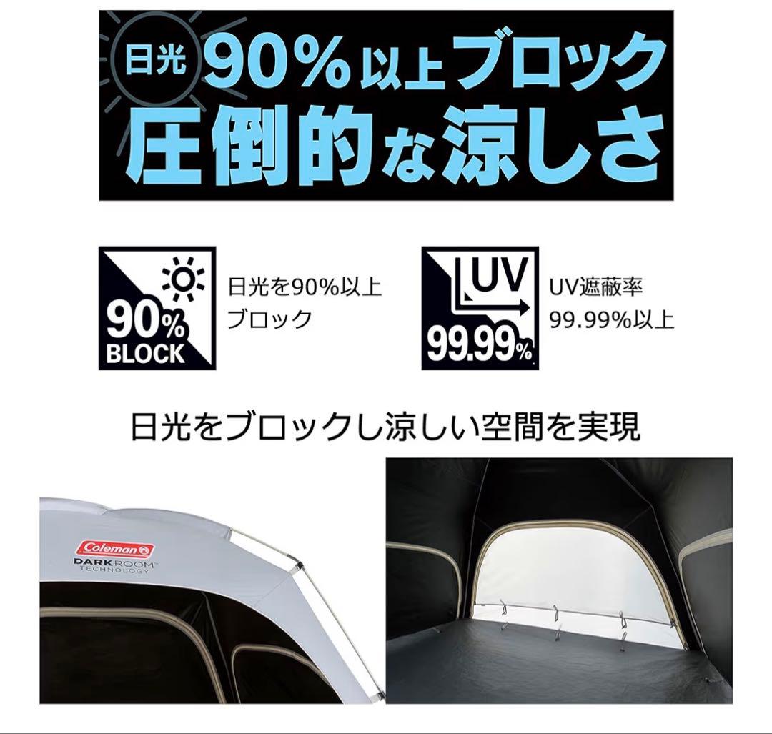 【新品未開封】Coleman スクリーンシェード（ダークルームテクノロジー搭載）