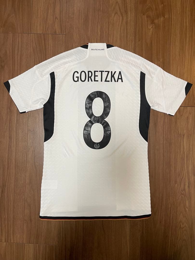 【オーセンティック】 ドイツ代表2022 ユニフォーム ゴレツカ 中古美品