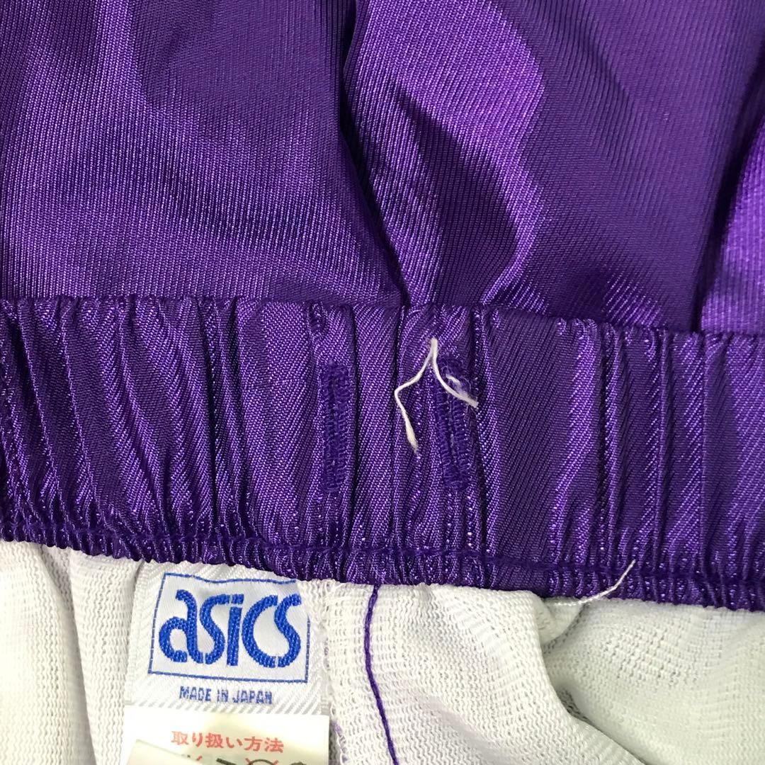 90s アシックス　ウィンドブレーカー　上下セットアップ　ヴィンテージ　日本製