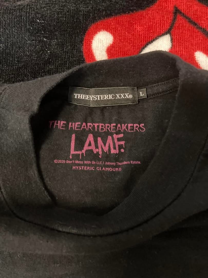 L.A.M.F. Johnny Thunders 長袖TシャツXXX(Lサイズ)