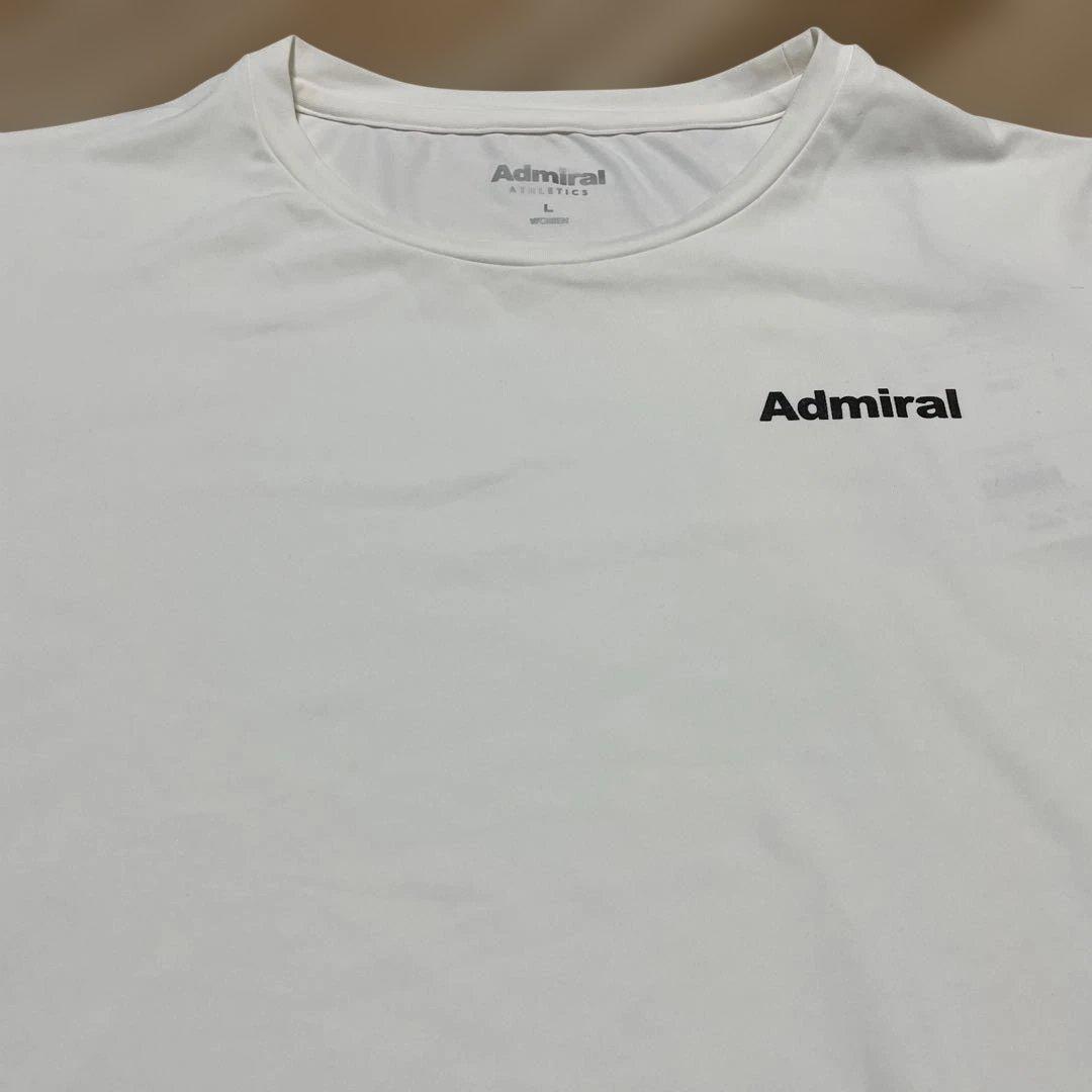 ADMIRAL ATHLETICS レディースメッシュテープラインL/S TEE