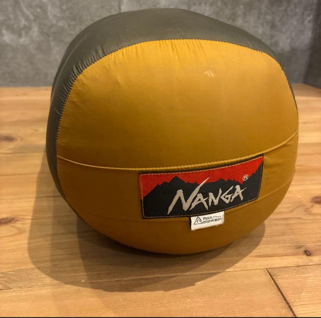 NANGA 750STD シュラフ　ロックターミガン別注