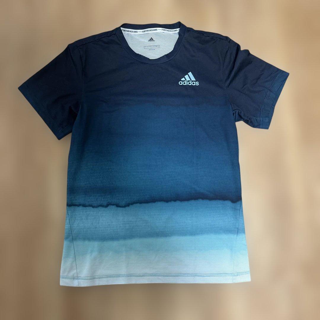 adidas グラデーション テニスウェアセット　Mサイズ　美品