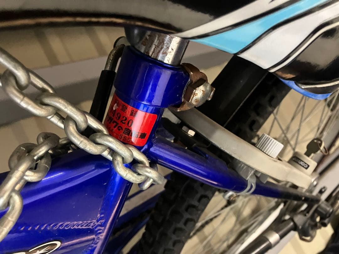 Panasonic ジュニアスポーツ キッズサイクル 青引き取り限定