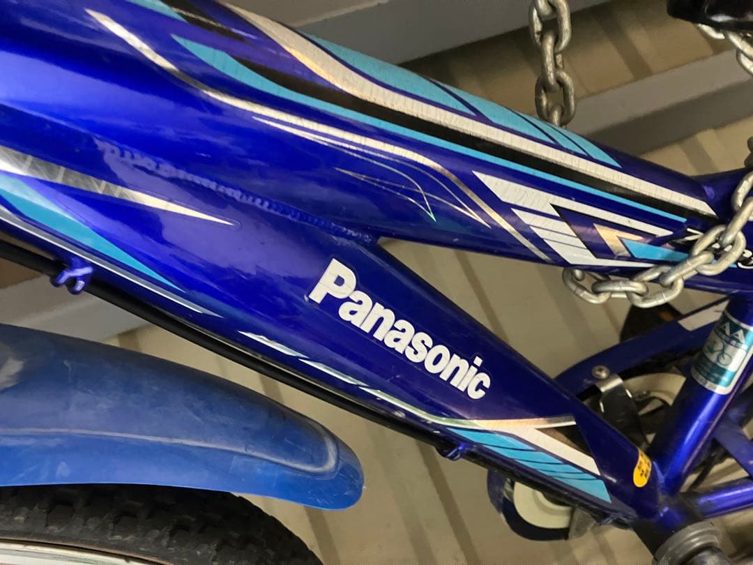Panasonic ジュニアスポーツ キッズサイクル 青引き取り限定
