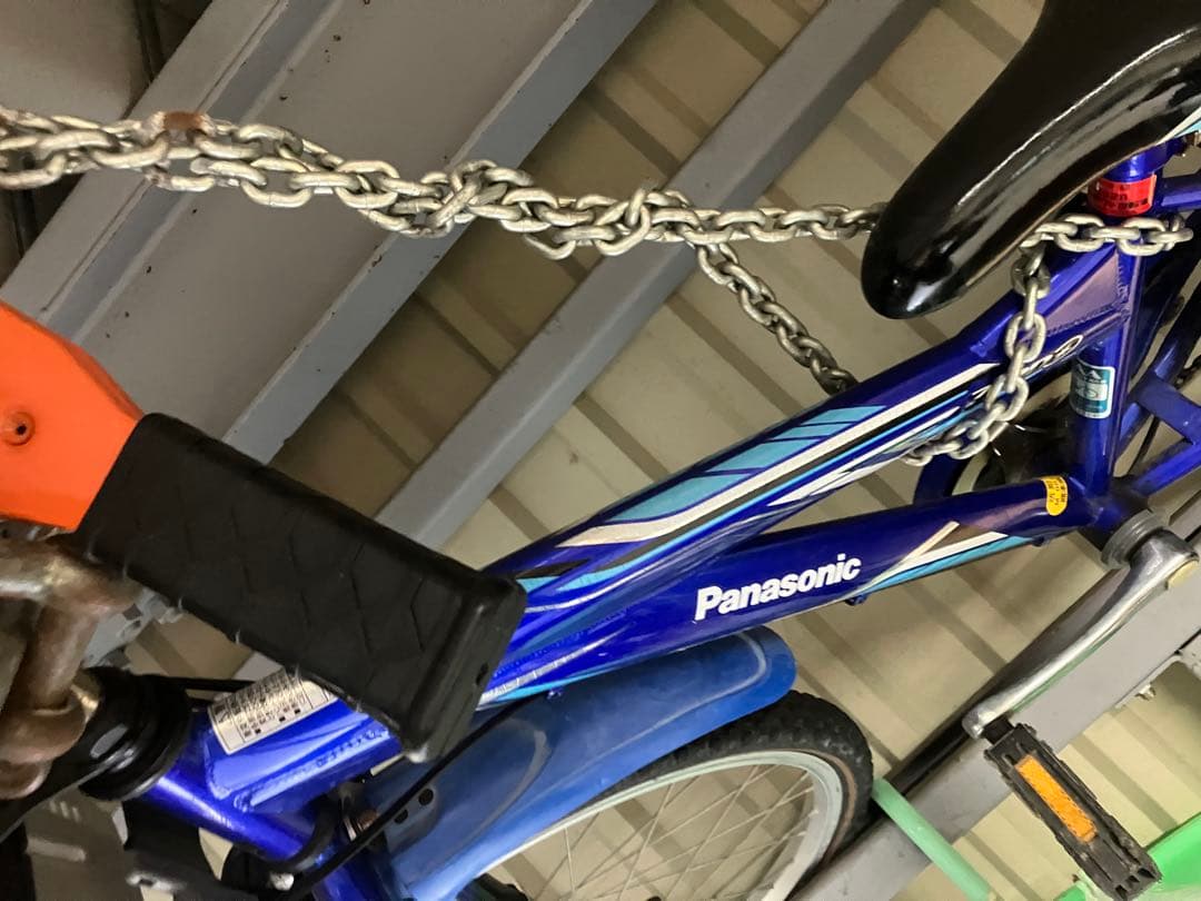 Panasonic ジュニアスポーツ キッズサイクル 青引き取り限定