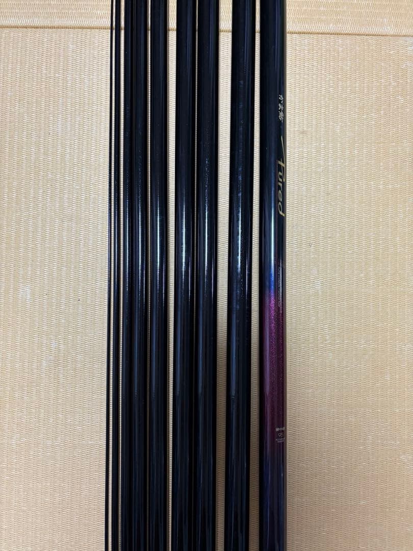 がま鮎　Pured 硬中硬　95 ガマカツ　竿　ロッド