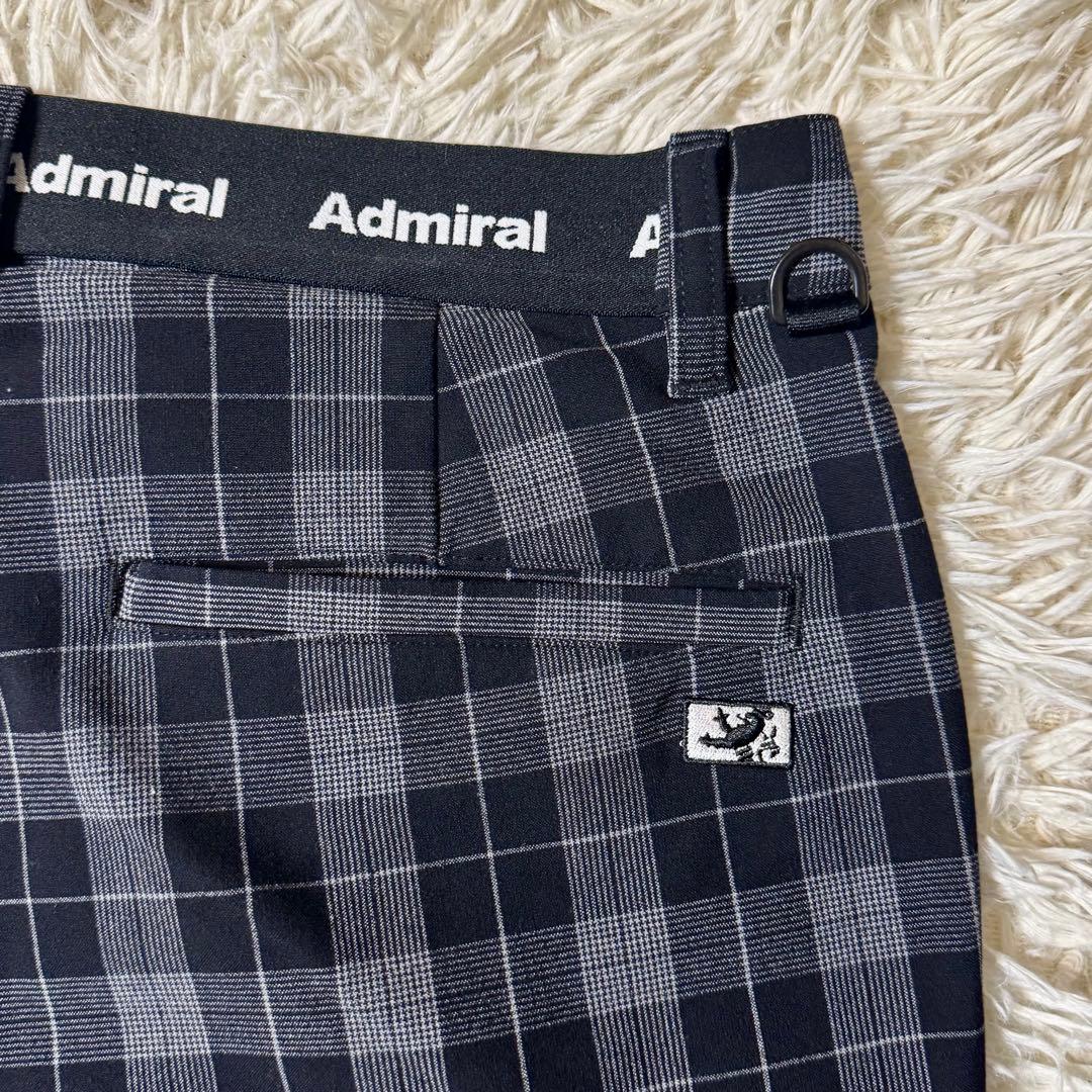 【美品】アドミラル　ゴルフ　チェック　 パンツ XLサイズ