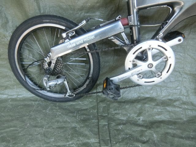 116：RM　BD-1 折畳自転車 ジャンク　引取限定：埼玉県所沢市
