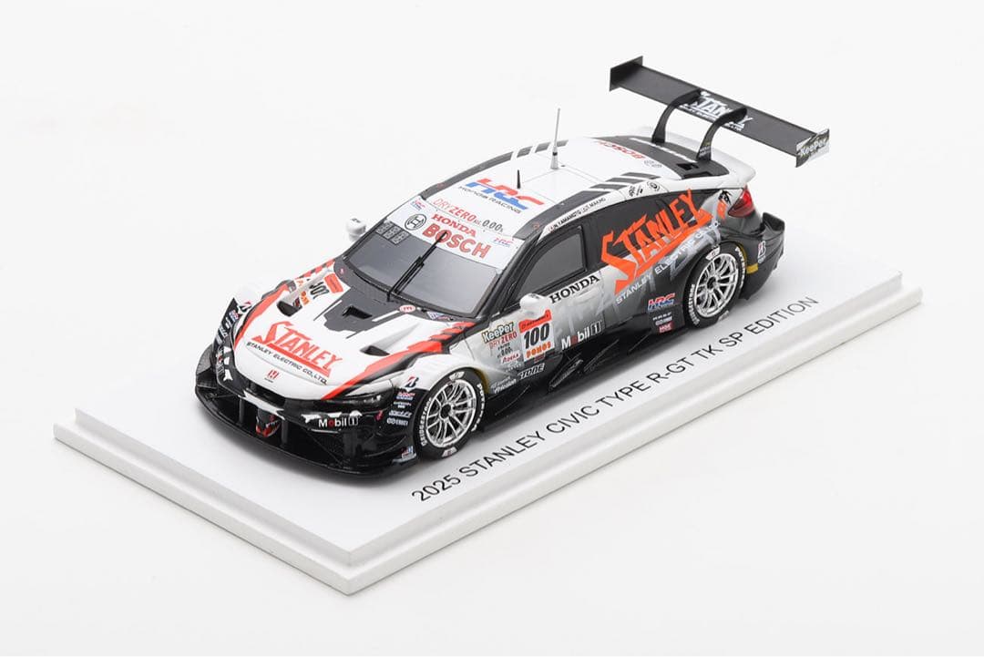 ミニカー 1/43 STANLEY CIVIC TYPE R-GT 2025 #100