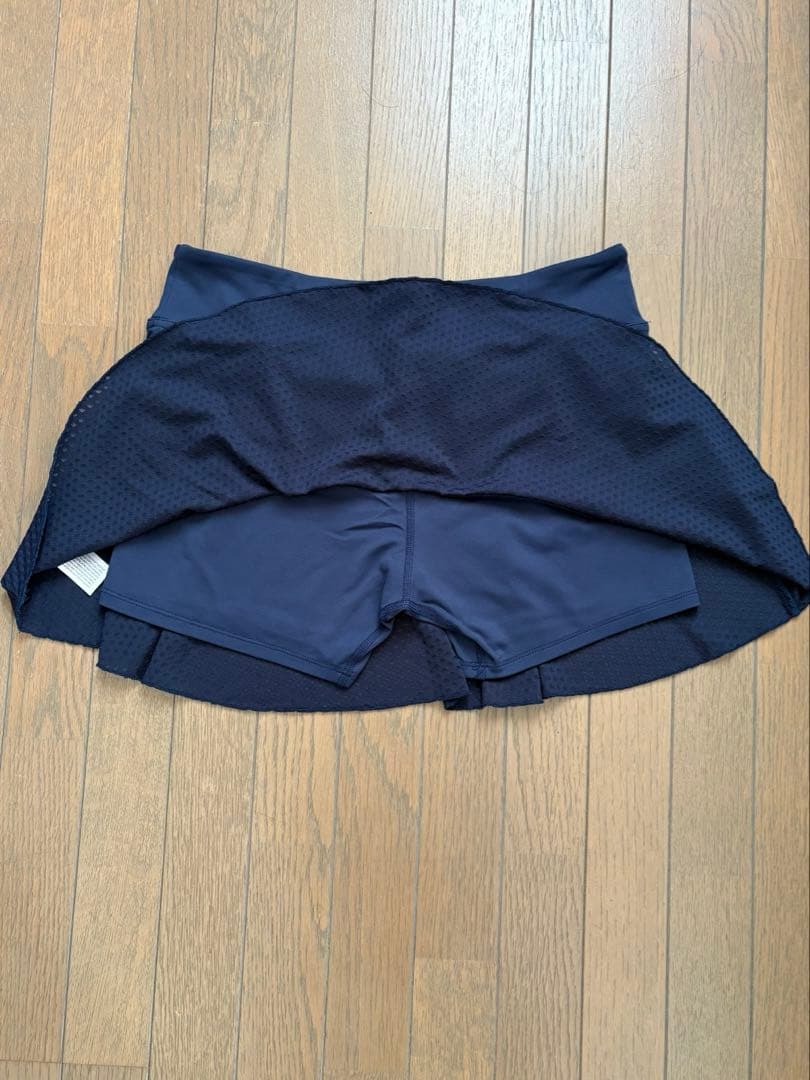lija スコート　スカート 海外Ｓ　ネイビー