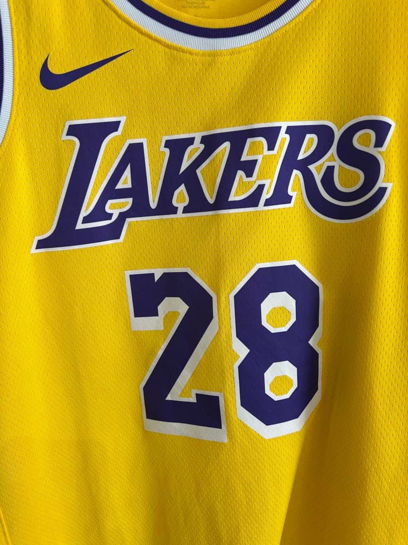 Lakers Hachimura 28 ユニフォーム