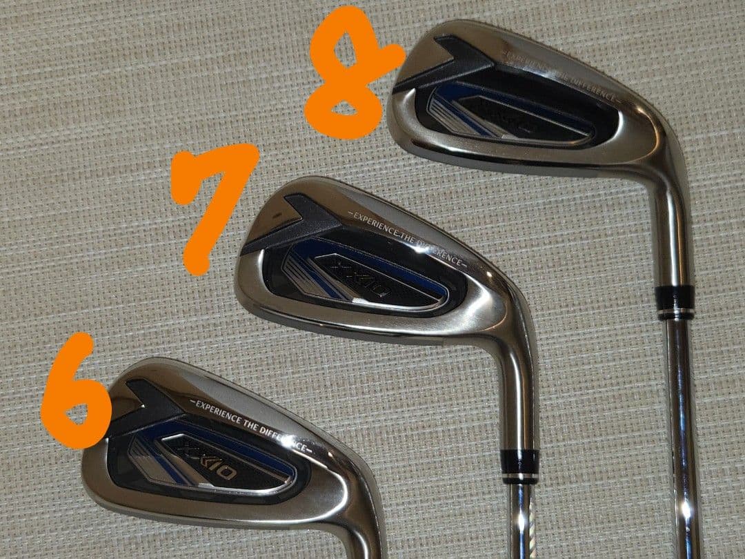 ゼクシオ12アイアン　スチール(S)5本【超美品】