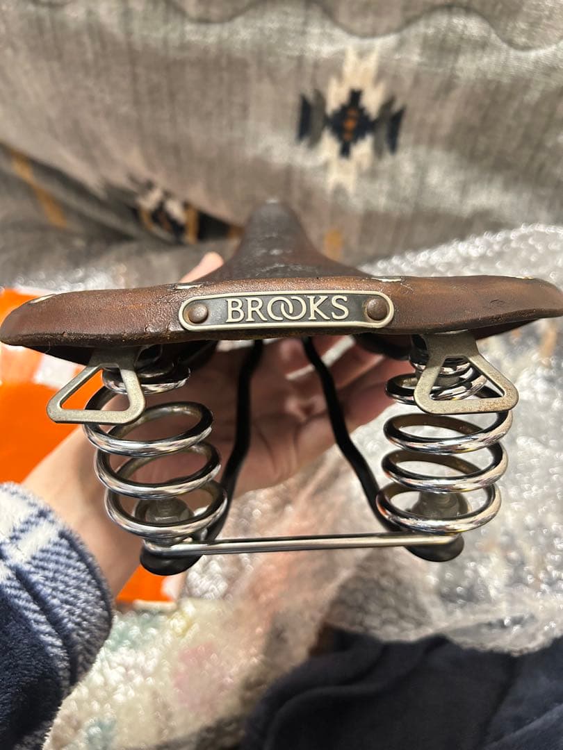 BROOKS レザー ダブルスプリングサドル　Amazon29000円