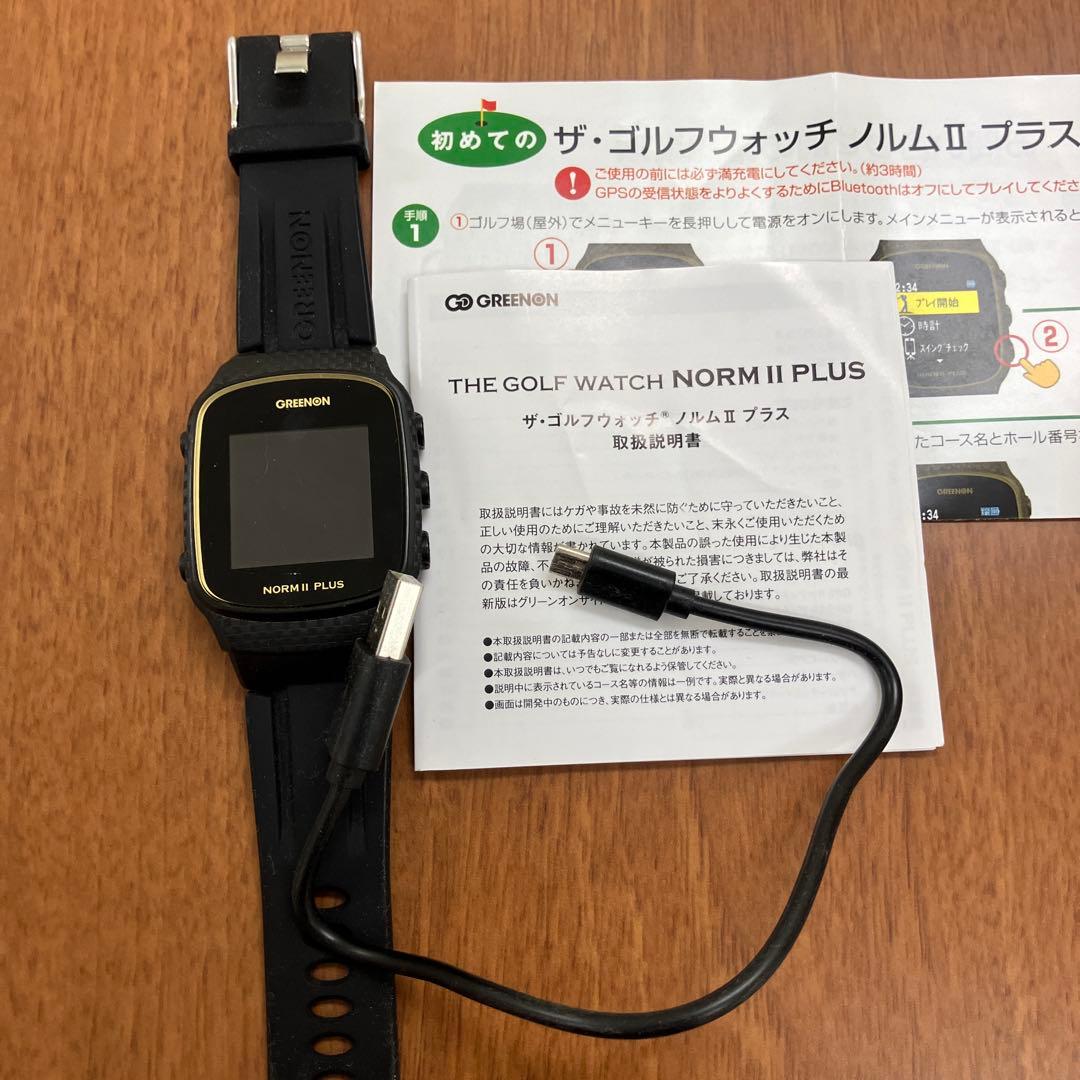 GREENON NORM II PLUS ゴルフウォッチ【中古】
