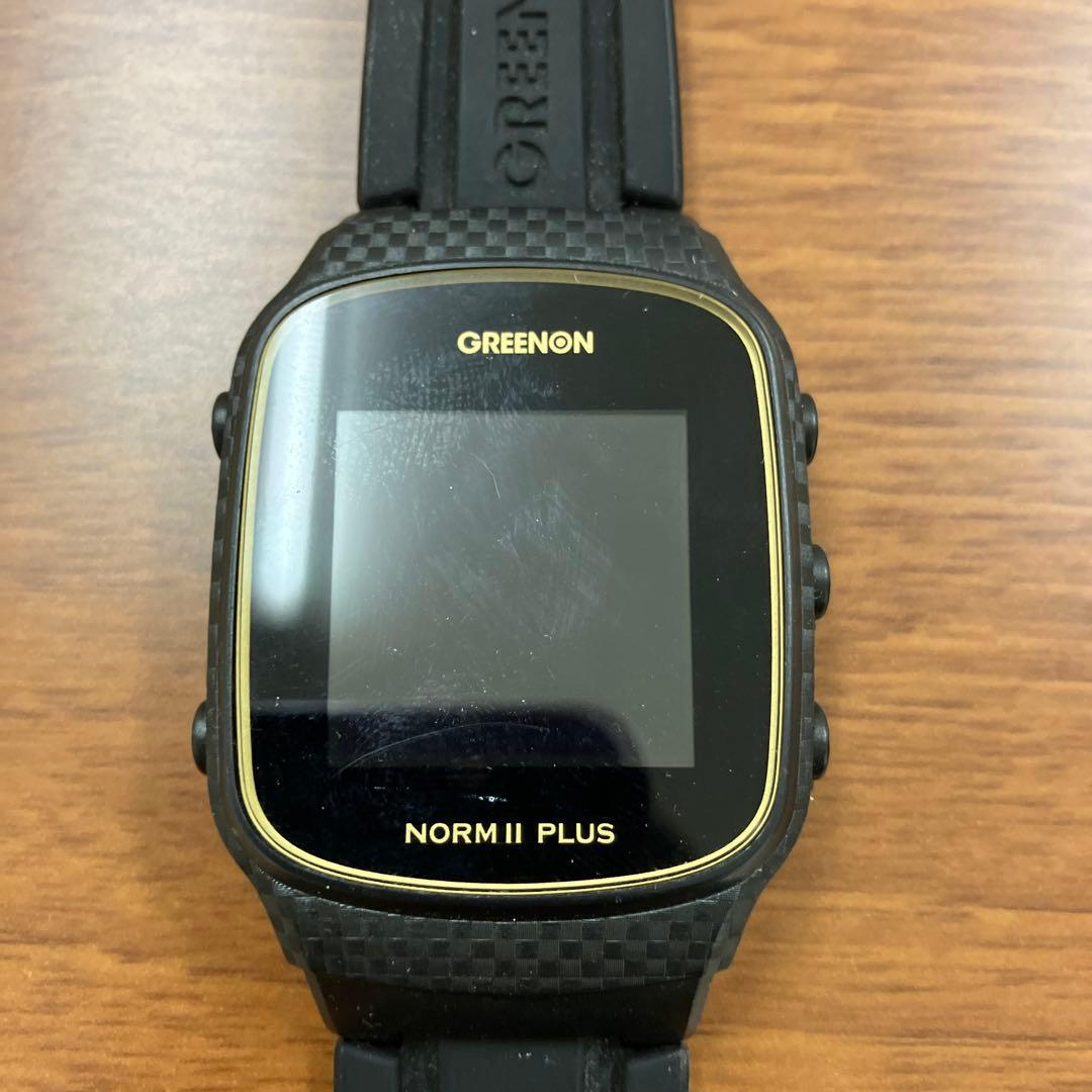 GREENON NORM II PLUS ゴルフウォッチ【中古】