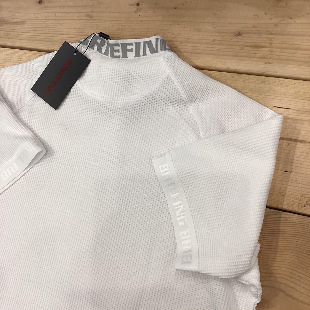新品　BRIEFING 正規品　NECK LOGO HIGHNECK 白　XL