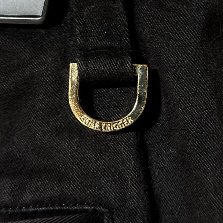 ゴルフトリガー ストレッチパンツ GOLF TRIGGER ベーシックパウダー黒