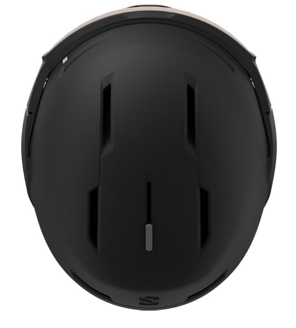 新品在庫処分SALOMON OSMOBLACKブラックバイザーヘルメット22%引