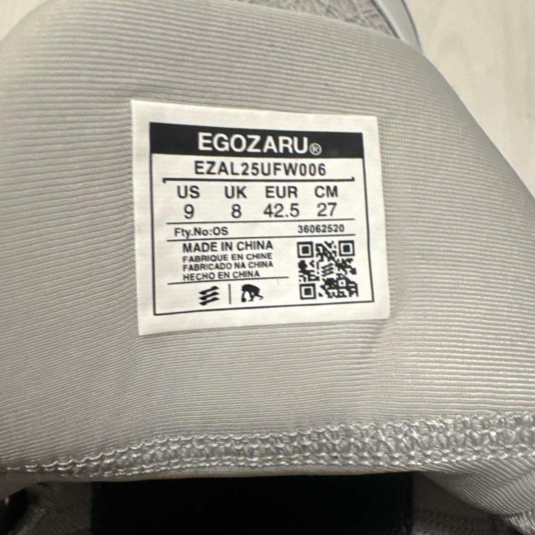 EGOZARU バスケットボールシューズ 27cm グレー