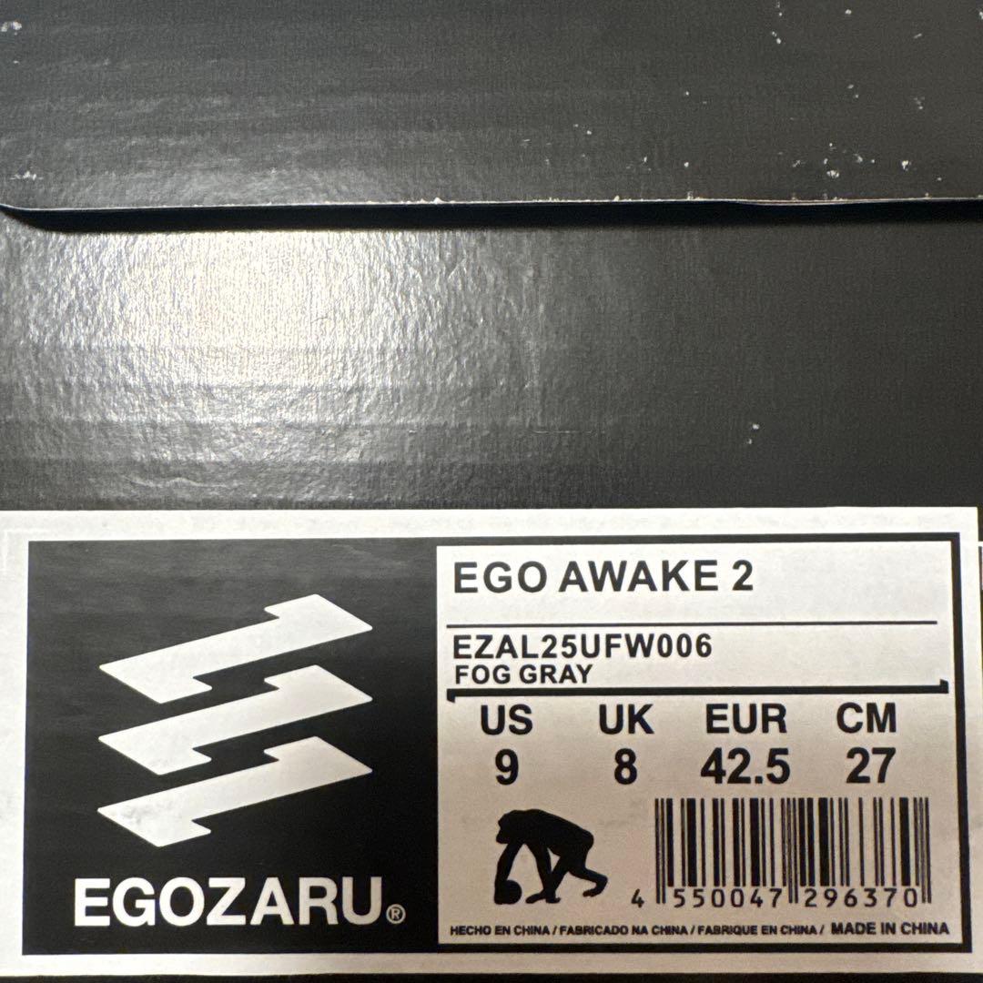 EGOZARU バスケットボールシューズ 27cm グレー