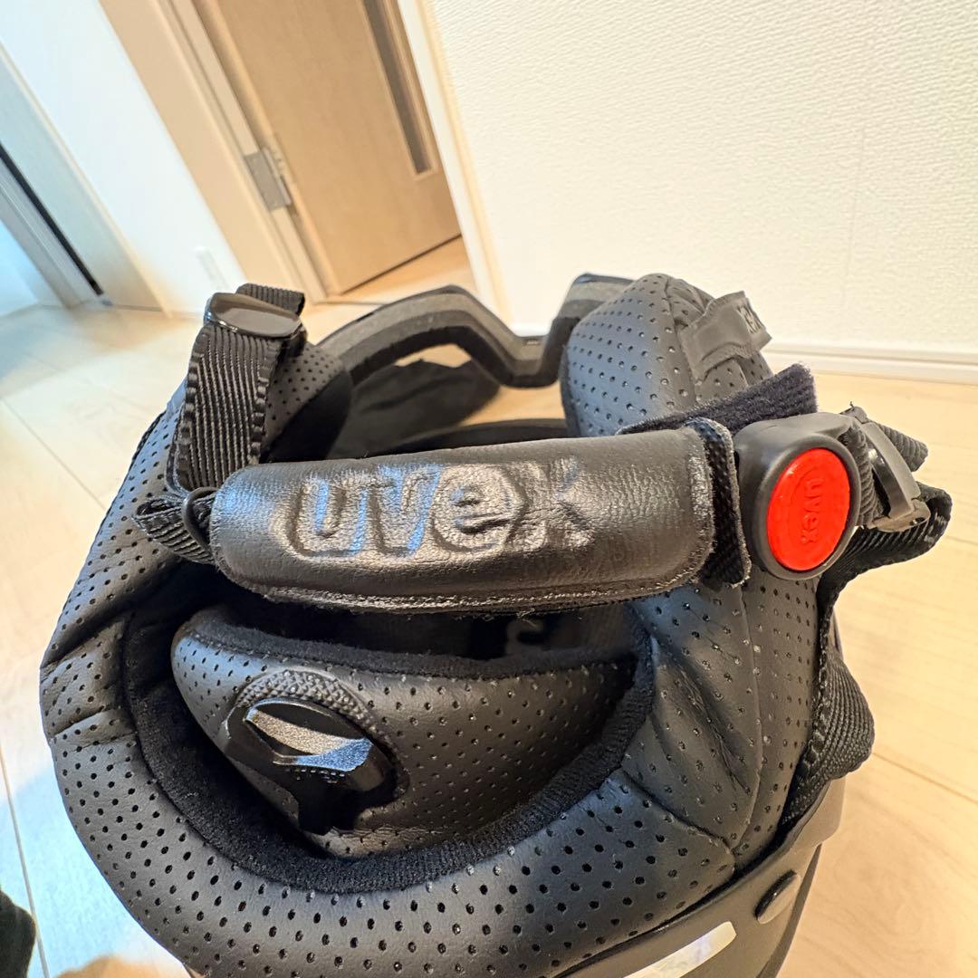 uvex ウベックス スキー スノーボード バイザーヘルメット ブラック