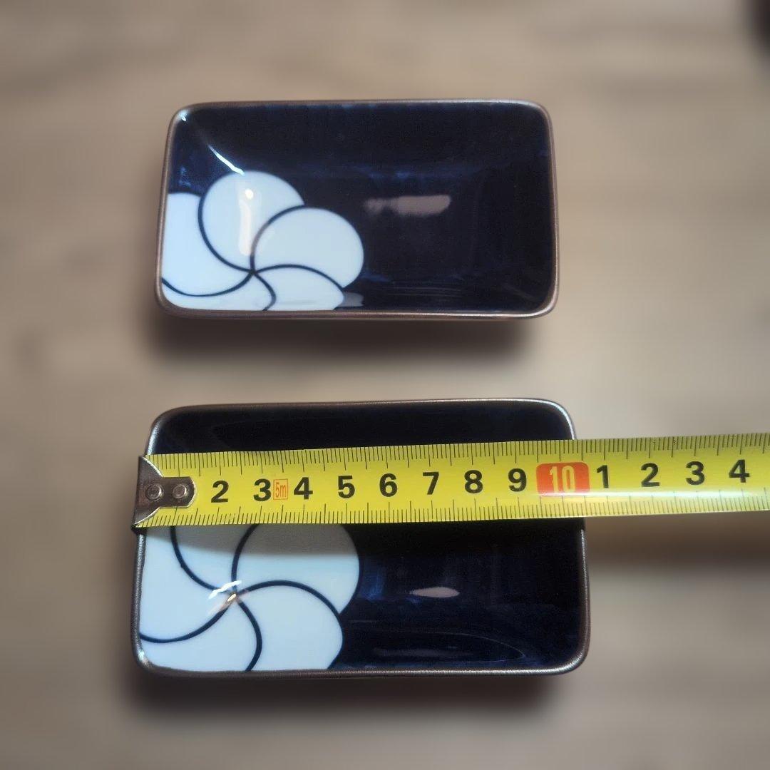 白山陶器　ねじり梅　長皿＆小皿＆醤油さし　セット