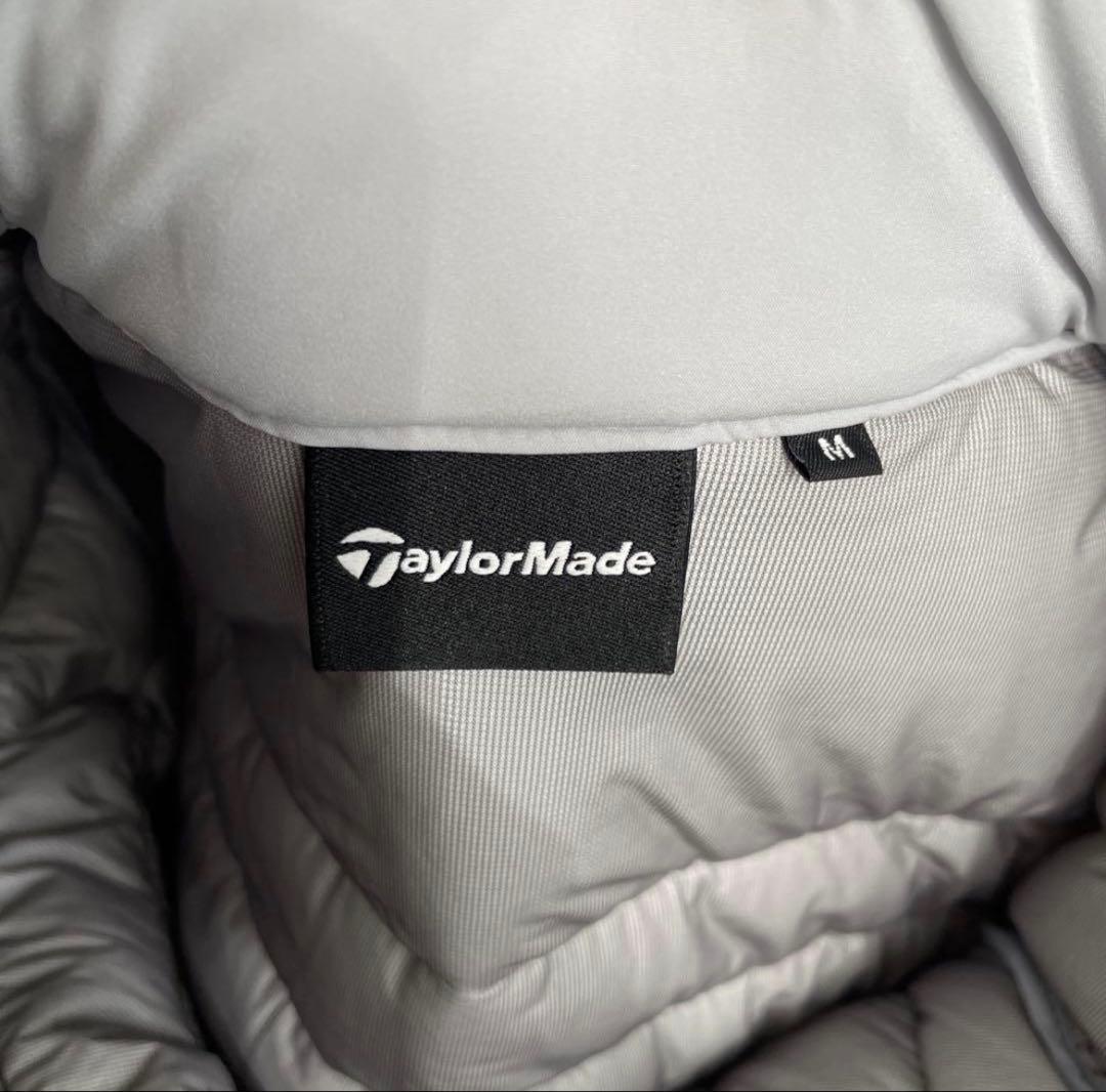 ★美品★ TAYLORMADE グレー キルティング　ダウンジャケット　ゴルフM