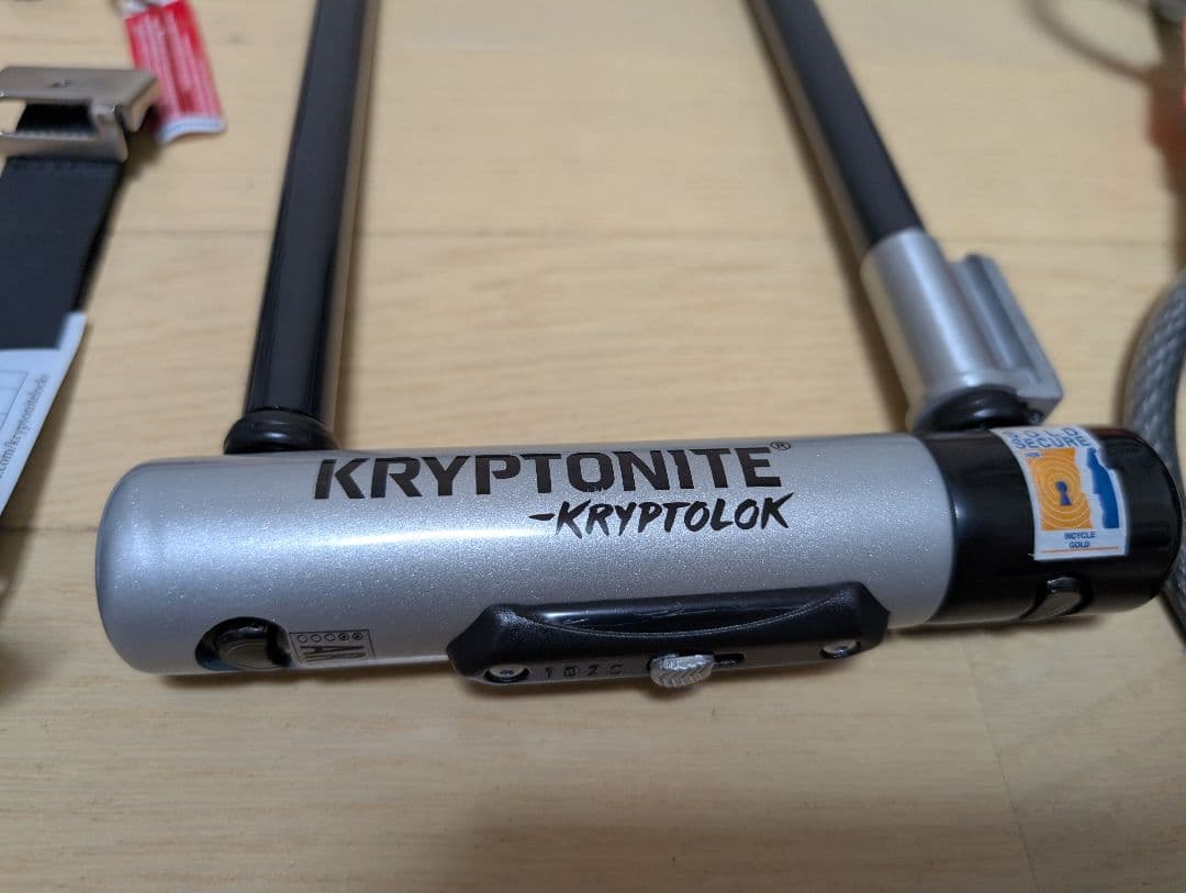 KRYPTONITE Uロック&ケーブルセット